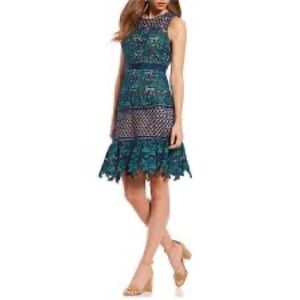 Elegant Blue Bagdley Mishka Dress
